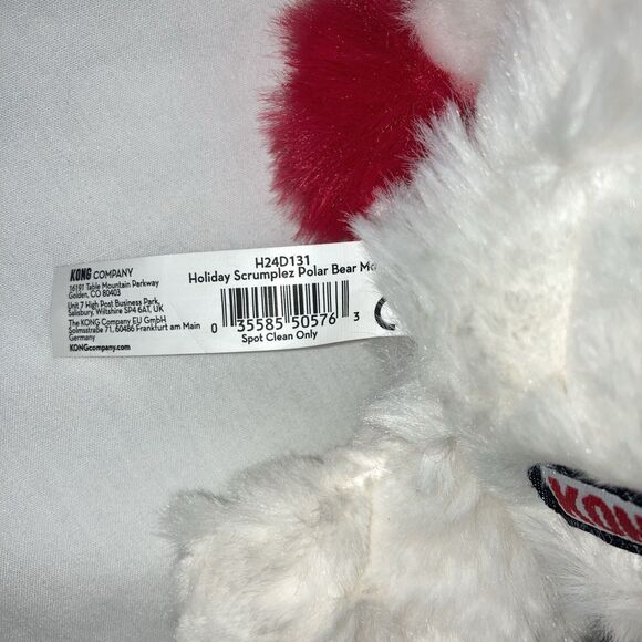 KONG Holiday Scrumplez Dog Toy Tugging Squeaking Interactive Play Hard to Find - Picture 8 of 16